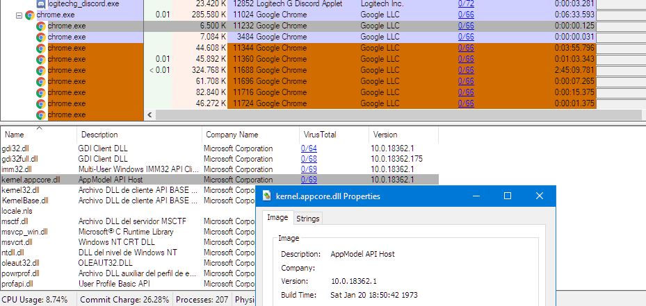 Process Explorer 17.05 free instals